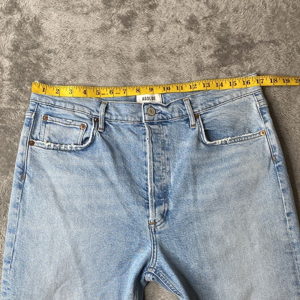 AGOLDE Riley High Rise Crop Jeans - Picture 10 of 11